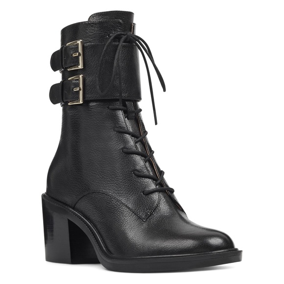 Nine west fynndelle lace up booties Clearance